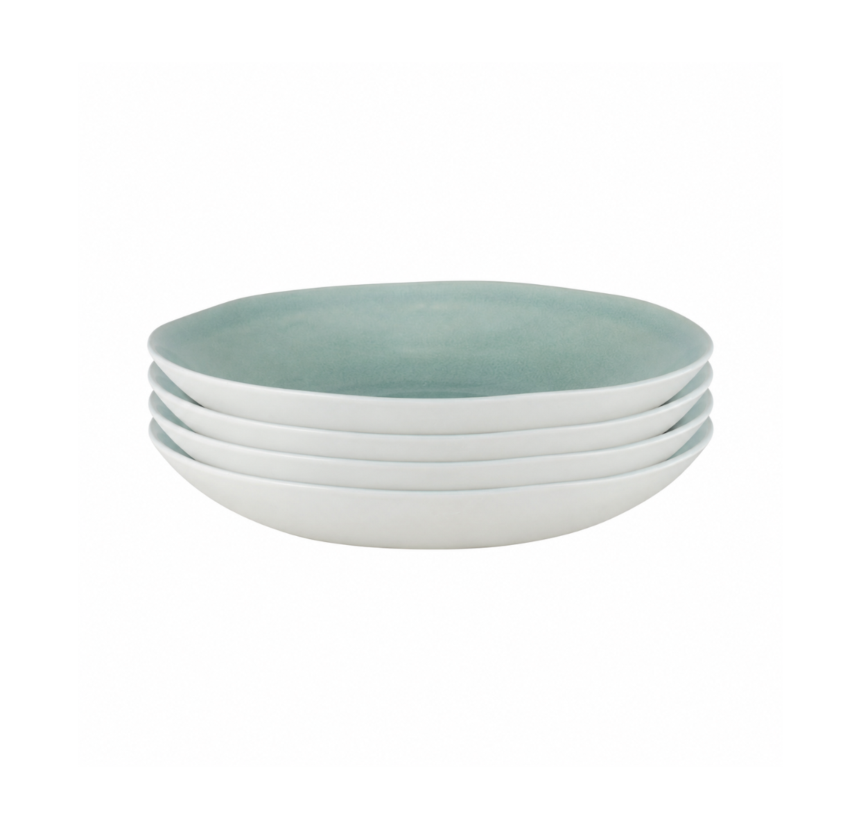 set de 4 assiettes pasta cachemire