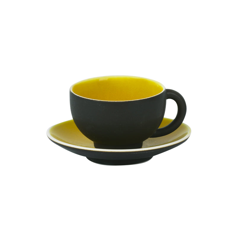 Tasse & Sous-Tasse L Citron - céramique artisanale fabriquée en France | Jars Céramistes