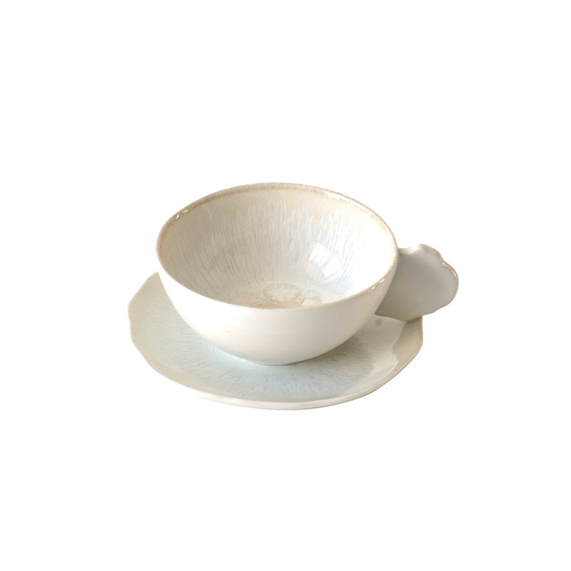 Tasse & Sous-Tasse S Perle - céramique artisanale fabriquée en France | Jars Céramistes