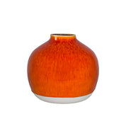 orange medlar vase