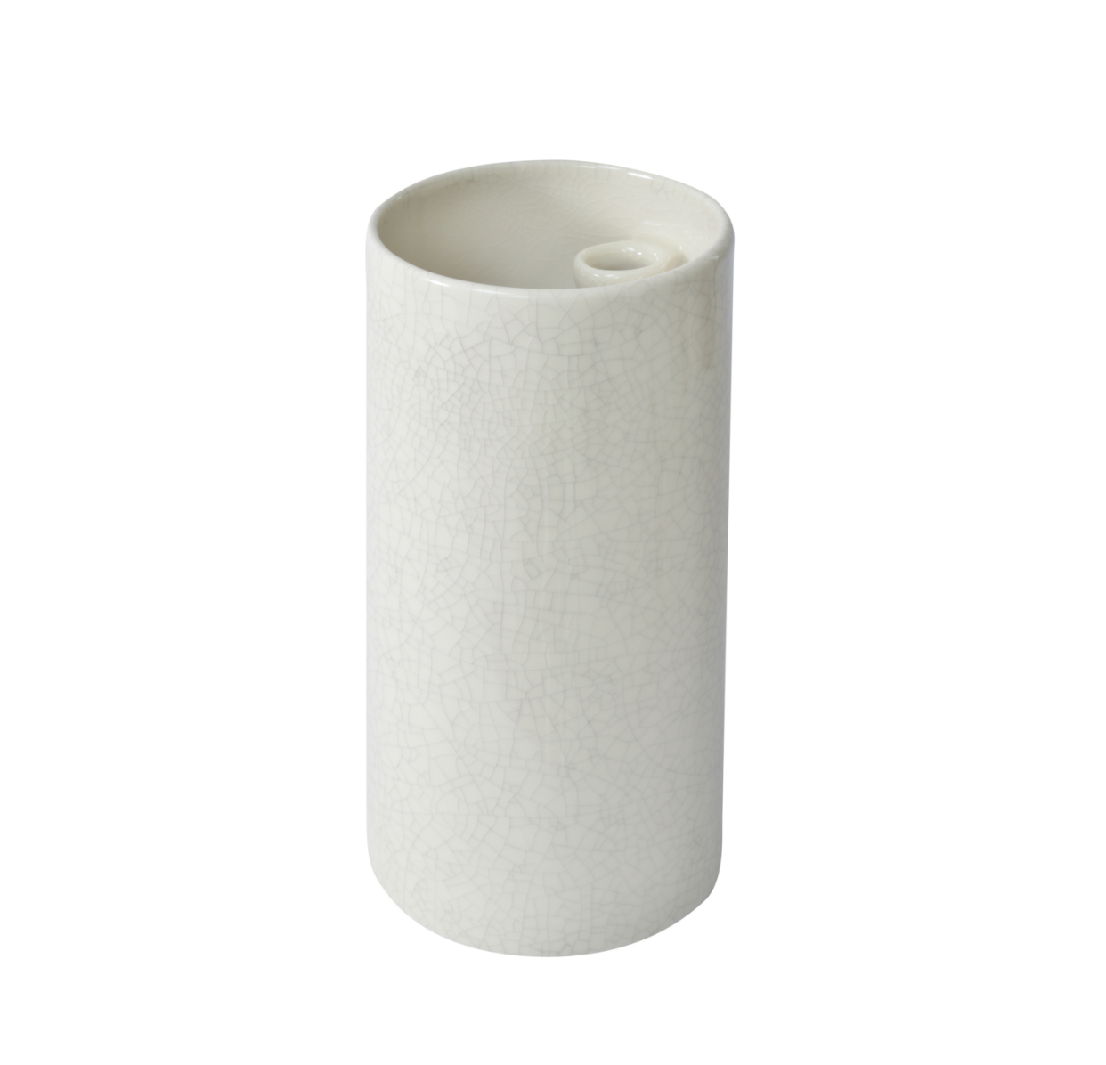 Vase Anse quartz craquelé