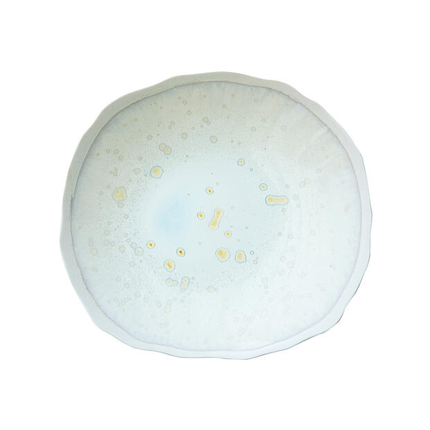 ASSIETTE L PLUME NACRE