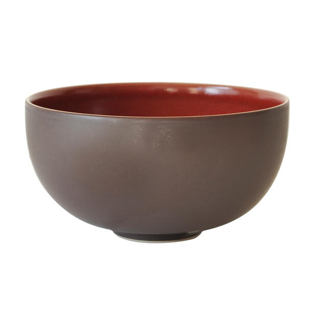 SERVING BOWL M TOURRON CERISE