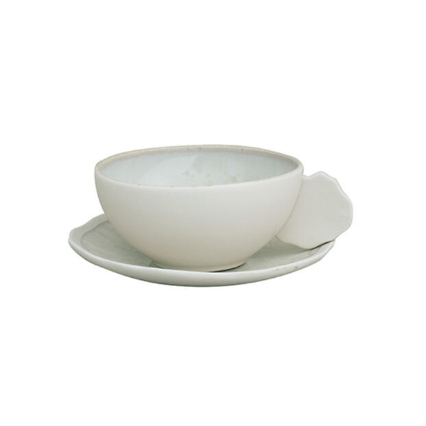 TASSE & SOUS-TASSE - S PLUME NACRE