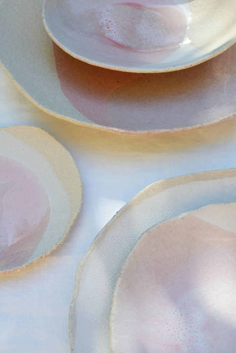 plat ovale l wabi rose fabricant céramique