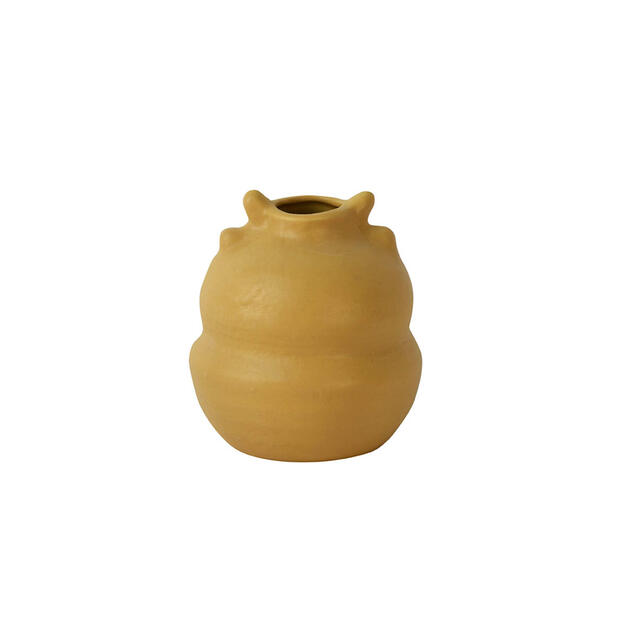 VASE LUCRECE OCRE