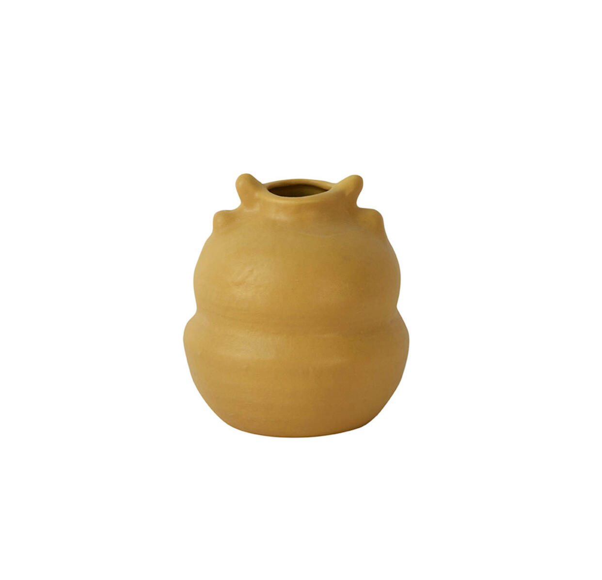 vase lucrece ocre fabricant céramique
