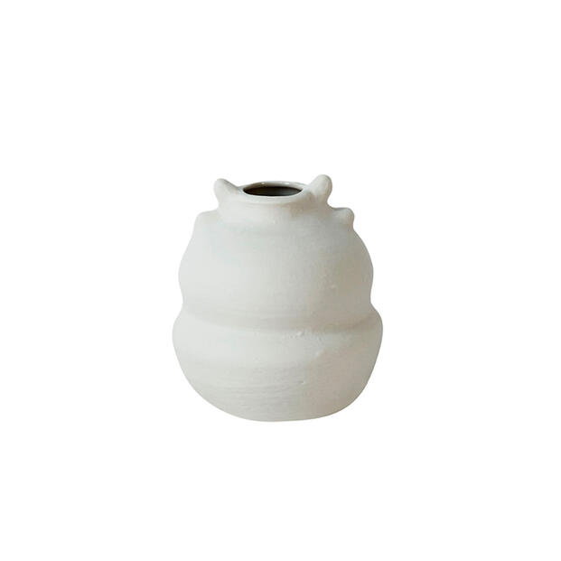 VASE LUCRECE BLANC