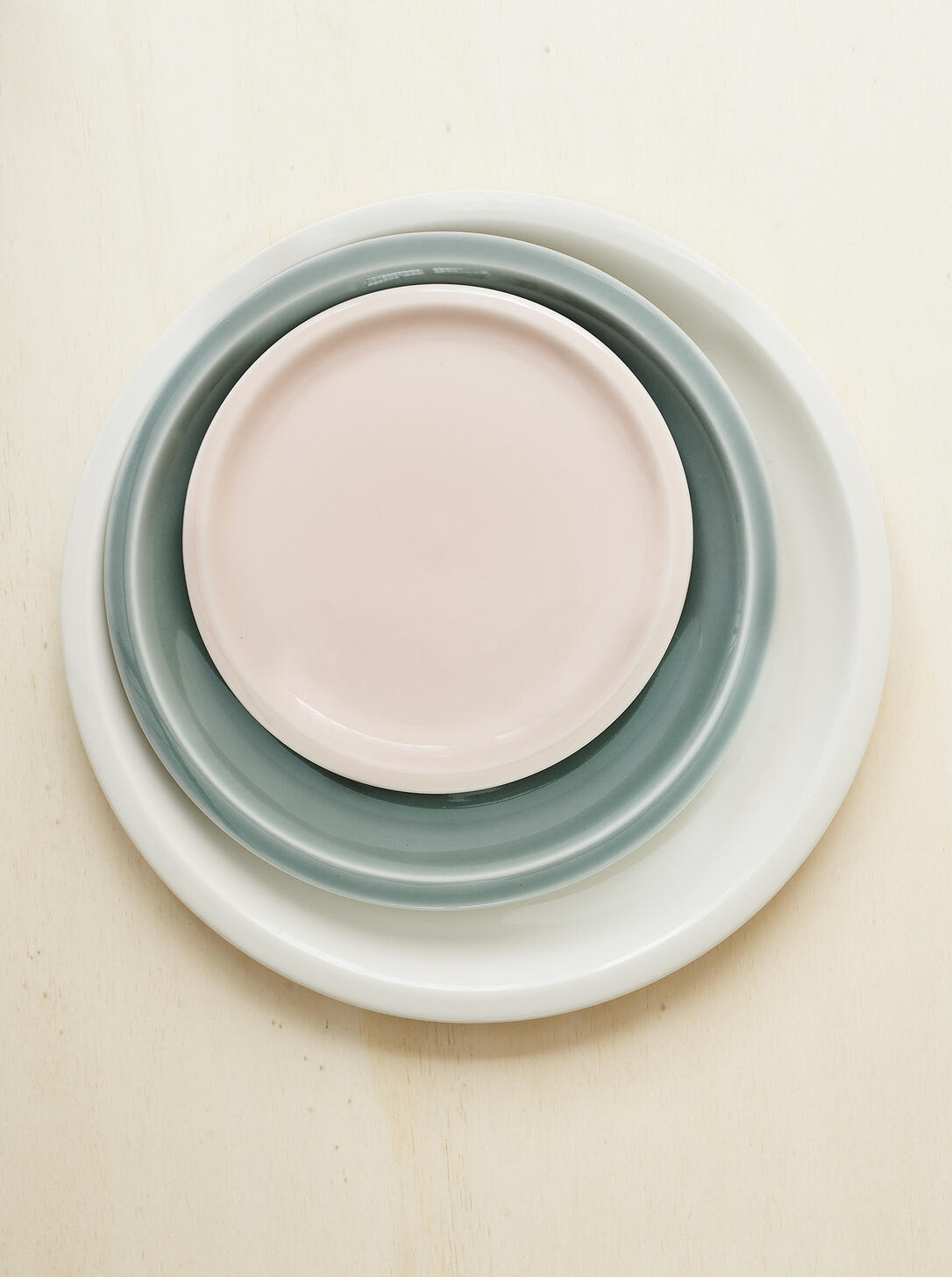 plate xl cantine rose buvard ceramic manufacturer