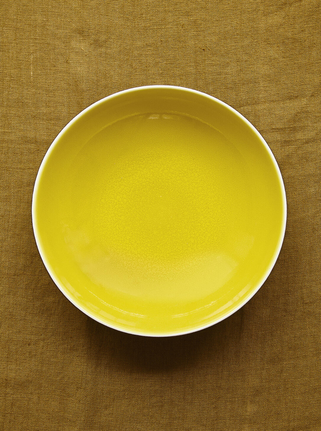 serve bowl tourron citron ceramic manufacturer