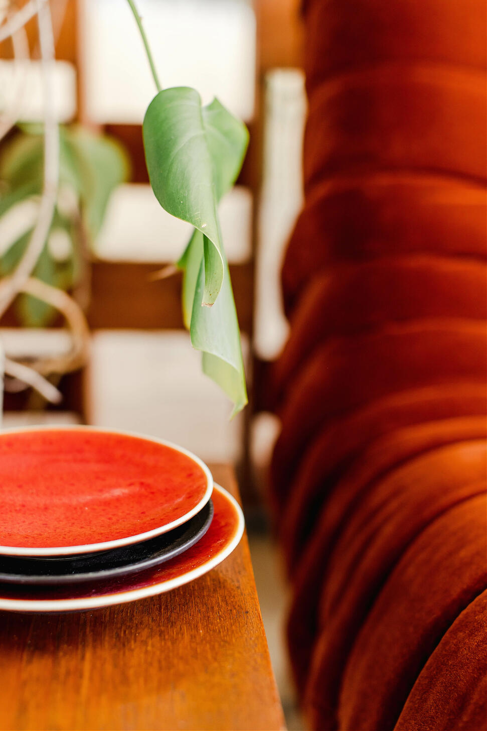 assiette xxs tourron orange fabricant céramique