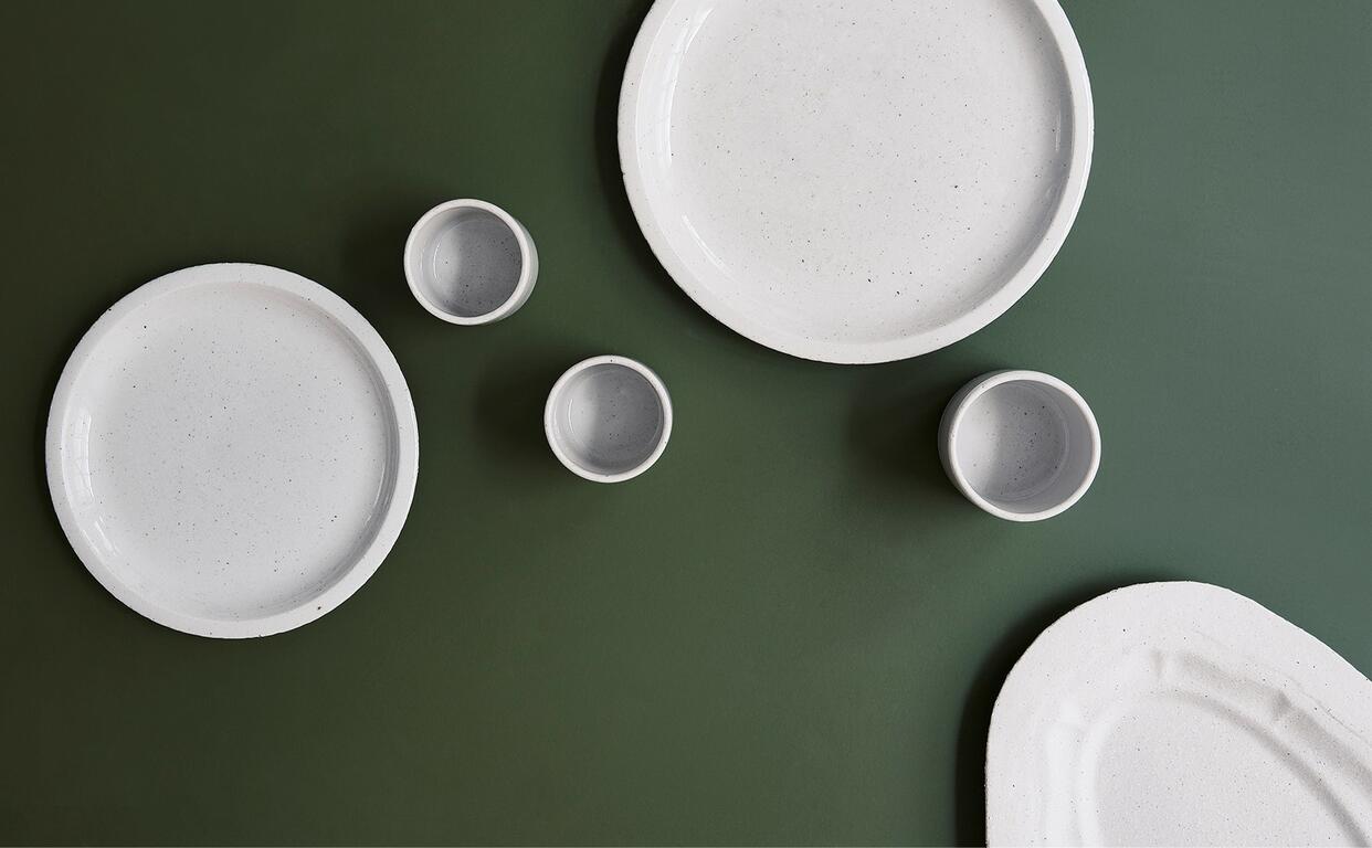 oval dish l refectoire sable mat ceramic manufacturer