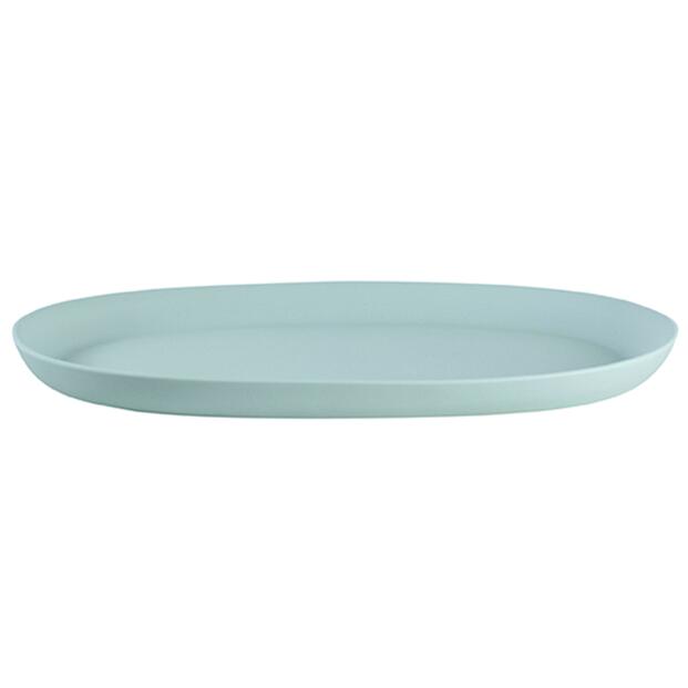 PLAT OVALE XL JARDIN DE MAGUELONE PAVOT BLEU