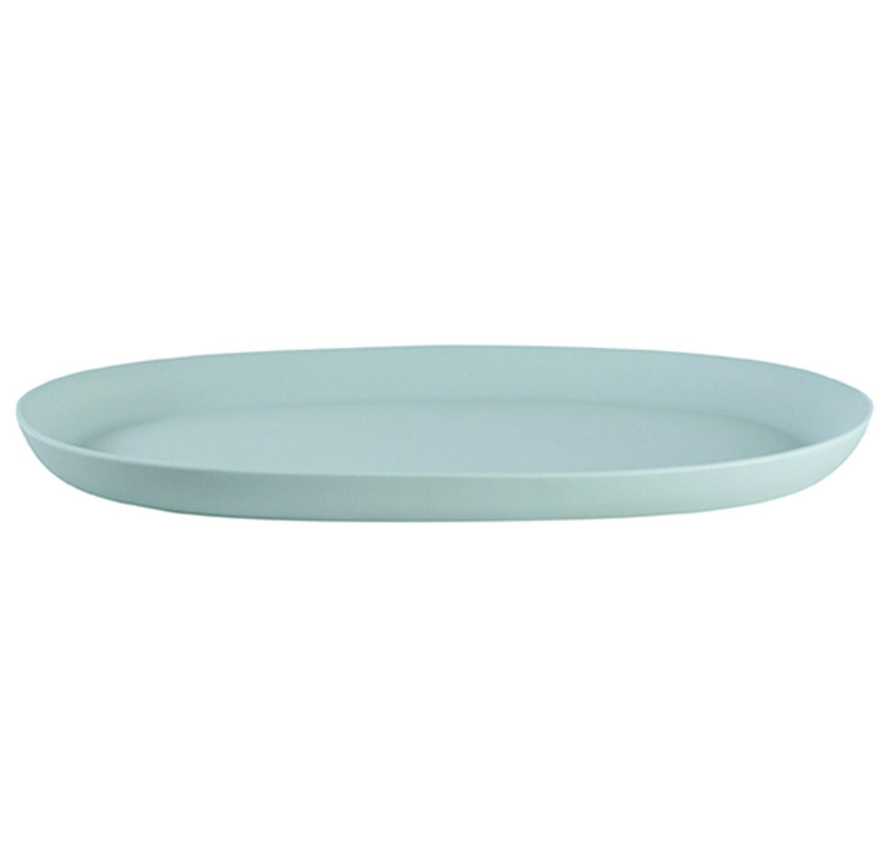 oval dish xl jardin de maguelone pavot bleu ceramic manufacturer