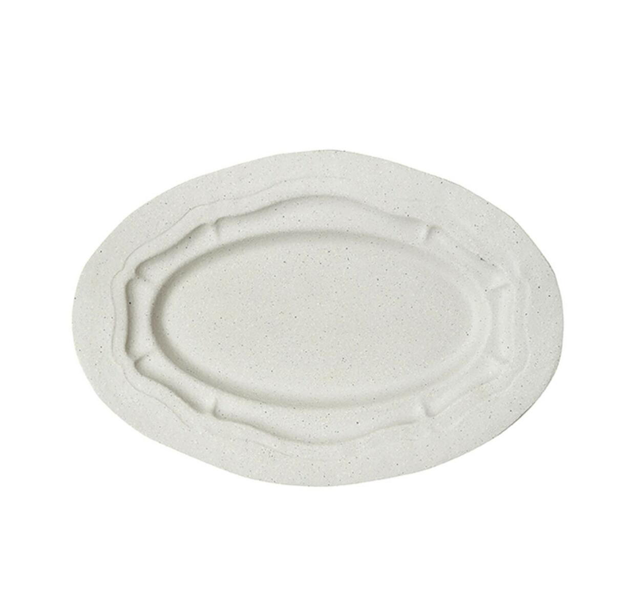 oval dish m refectoire sable mat ceramic manufacturer