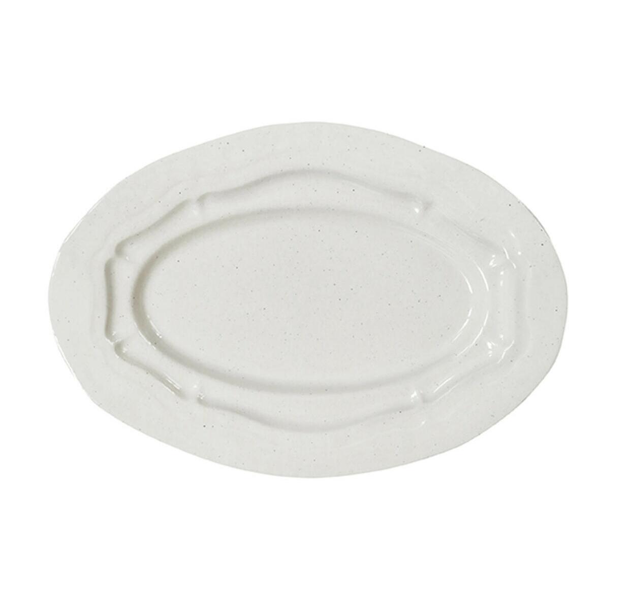 oval dish l refectoire sable brillant ceramic manufacturer