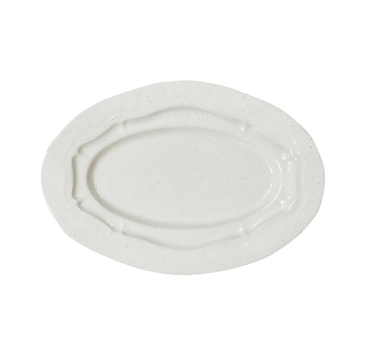 oval dish m refectoire sable brillant ceramic manufacturer