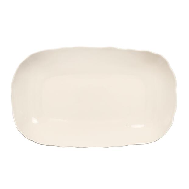 RECTANGULAR DISH PLUME NUDE