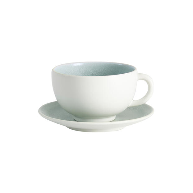 CUP & SAUCER - L TOURRON EUCALYPTUS