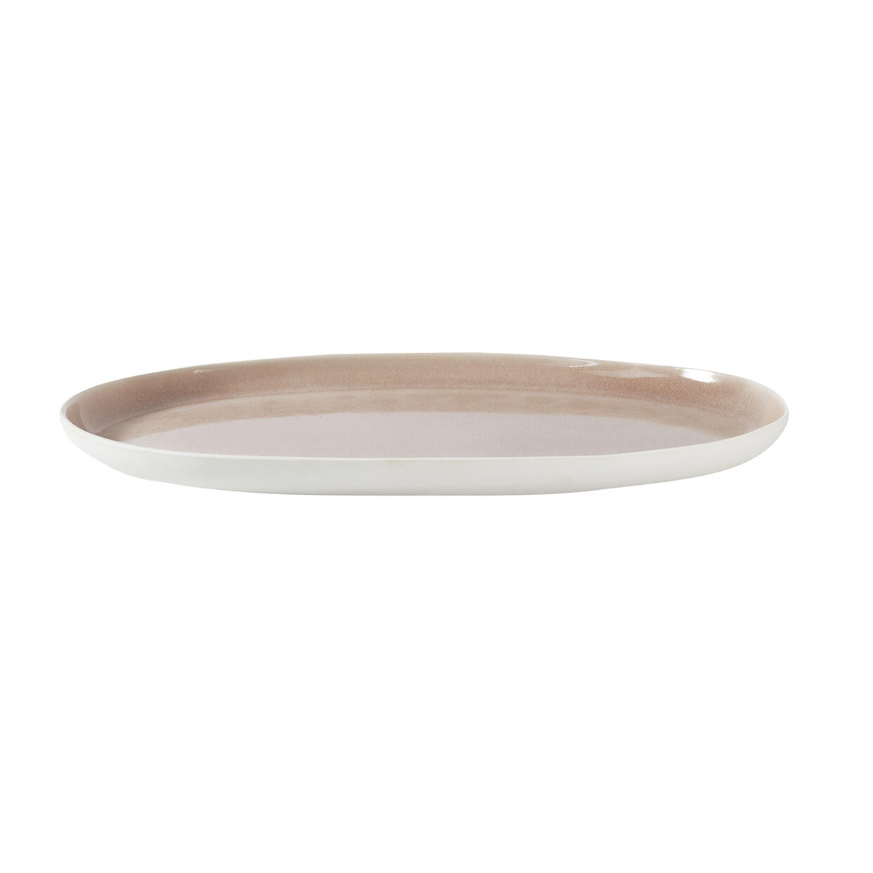 Oval tray Maguelone tamaris high-end ceramic tableware
