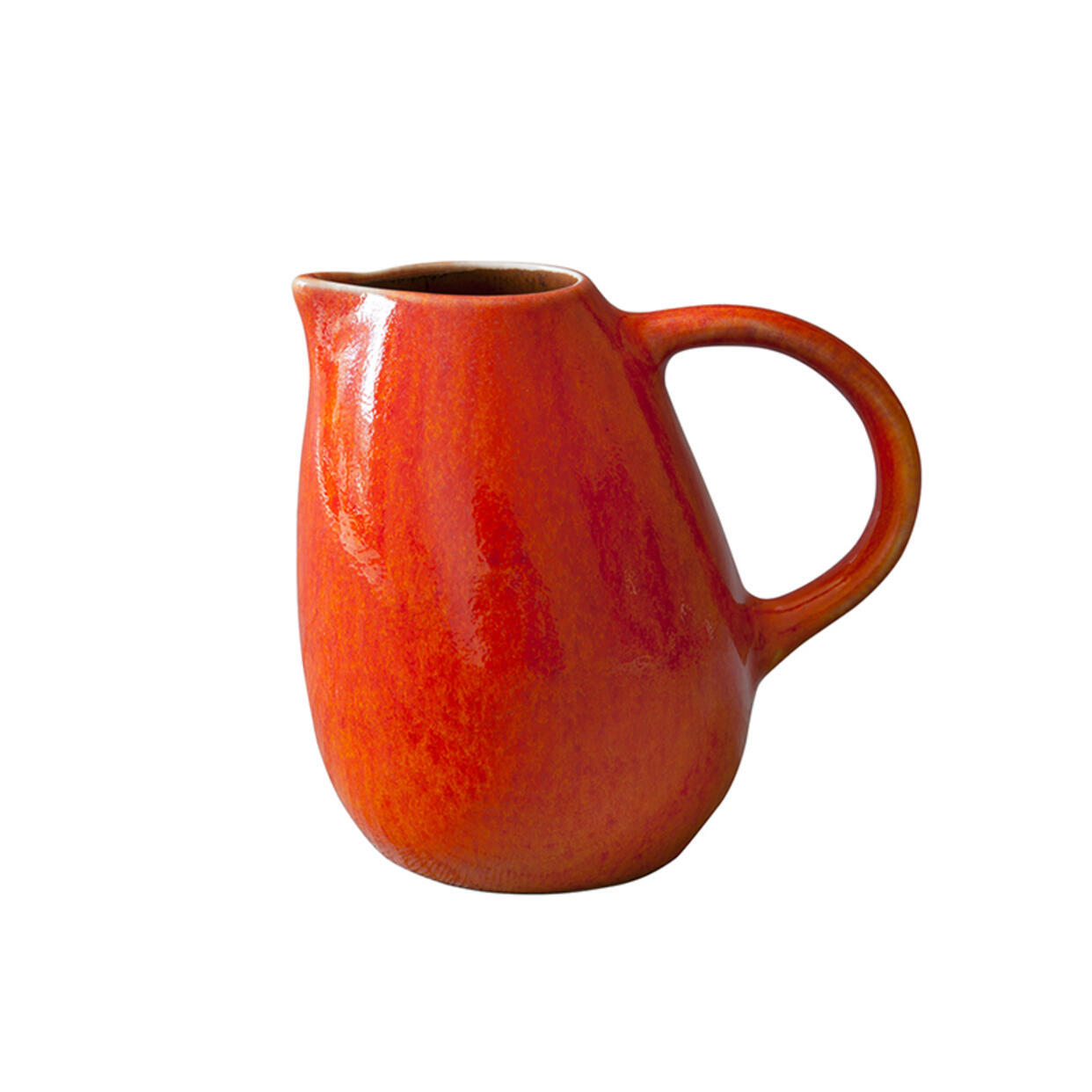 Pitcher M Tourron orange buy ceramics online