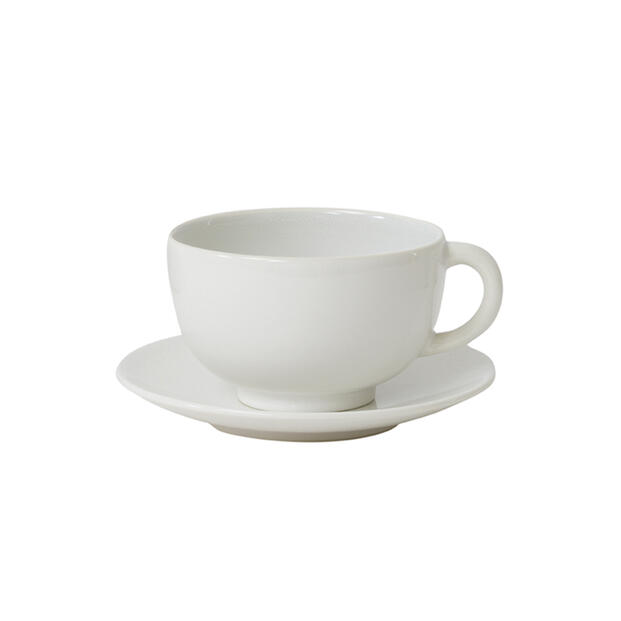 CUP & SAUCER - L TOURRON NEIGE