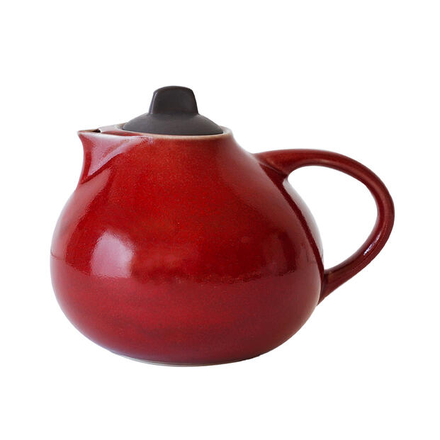 TEAPOT LID TOURRON BRUN MAT