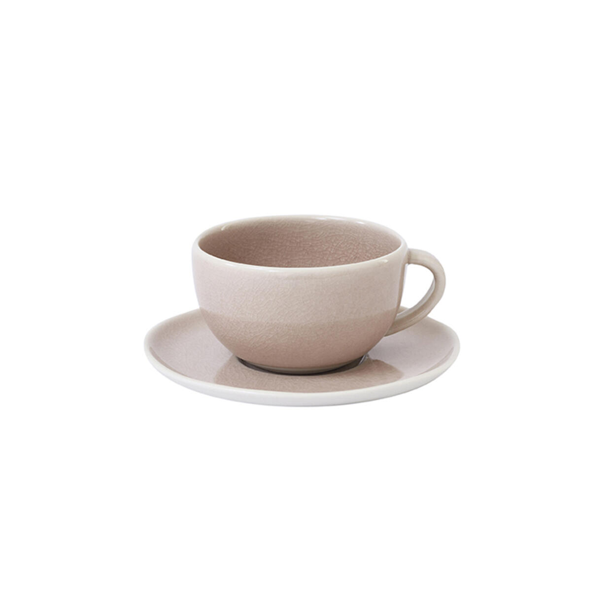 Tea cup & saucer Maguelone tamaris high end ceramics