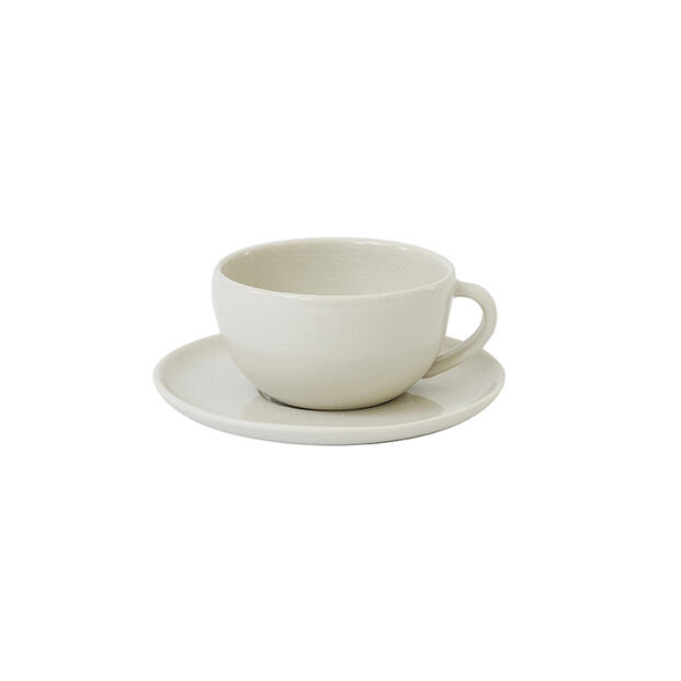 TEA CUP & SAUCER MAGUELONE QUARTZ