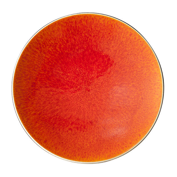 ASSIETTE XL TOURRON ORANGE