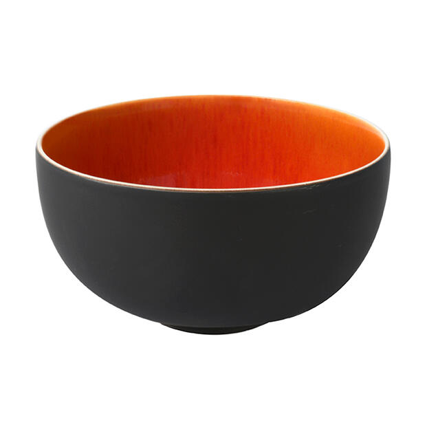 SERVING BOWL M TOURRON ORANGE