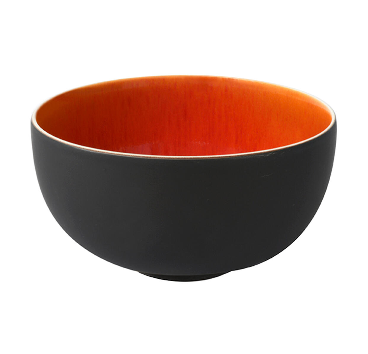 serving bowl m tourron orange ceramic manufacturer