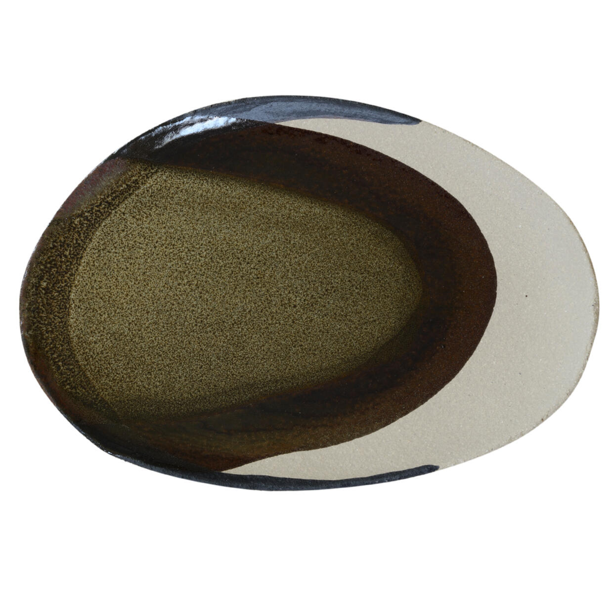 plat ovale l wabi seidou fabricant céramique