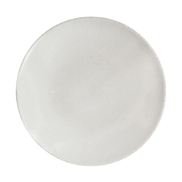 ASSIETTE RONDE WABI BLANC