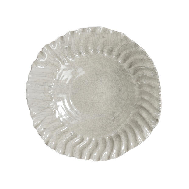 DEEP PLATE L DASHI QUARTZ CRAQUELE