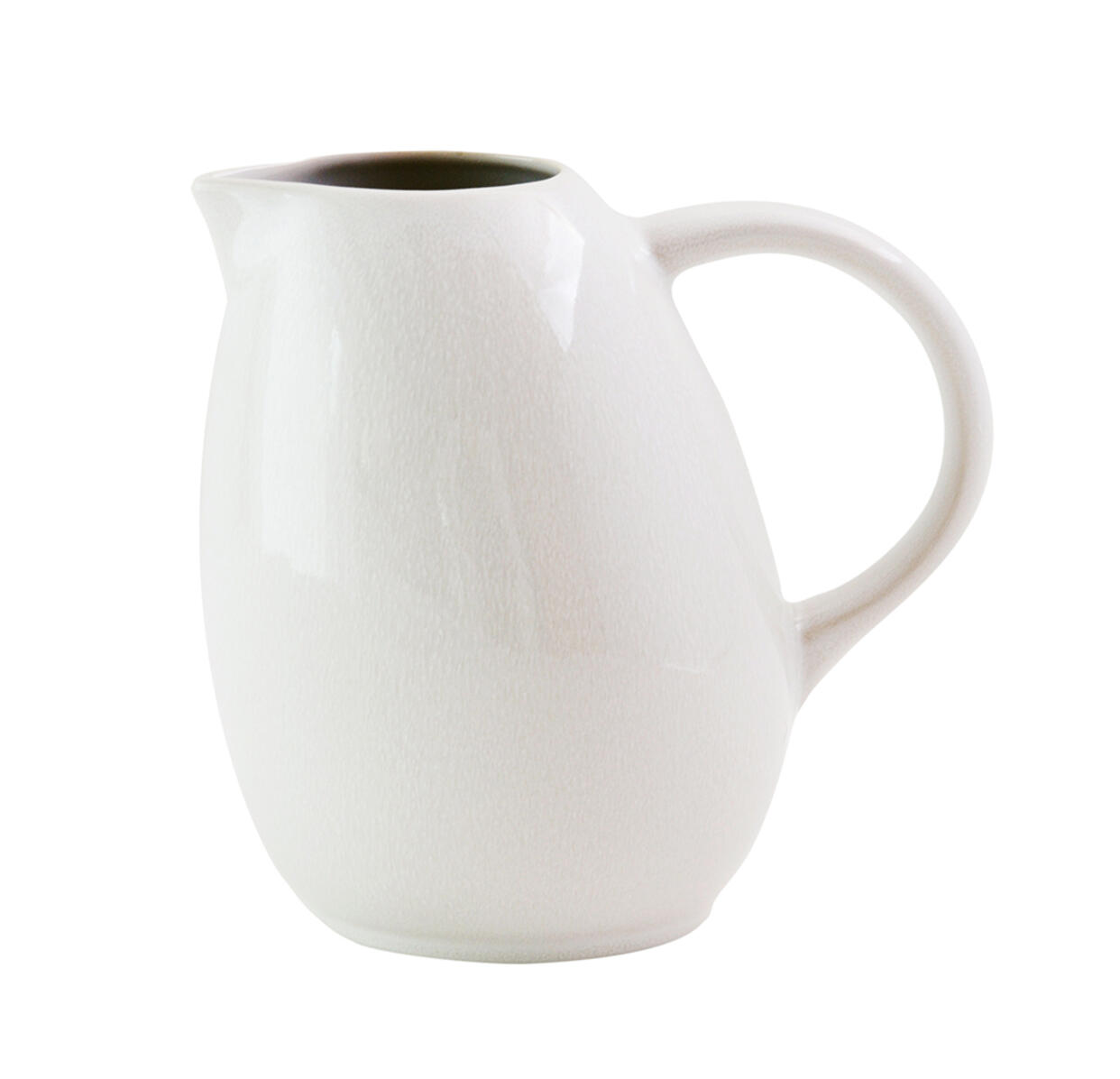 pitcher l tourron neige ceramic manufacturer