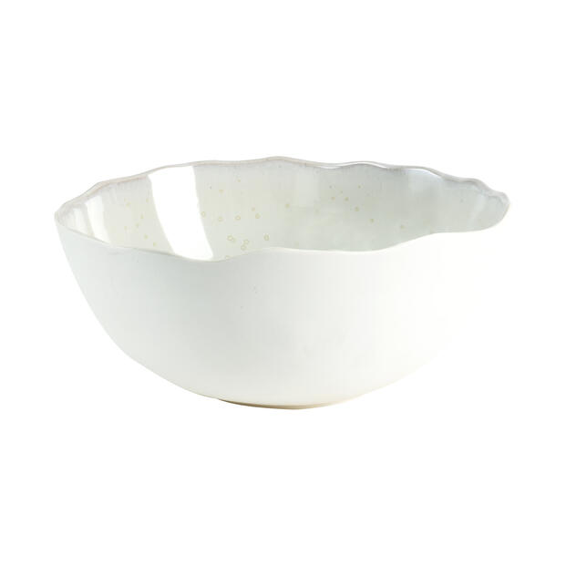 SERVING BOWL PLUME NACRE