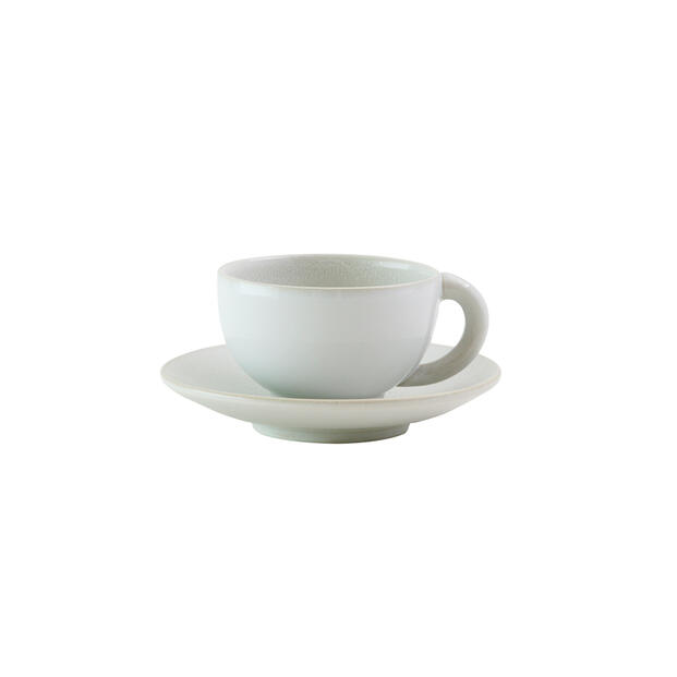 CUP & SAUCER - M TOURRON NEIGE