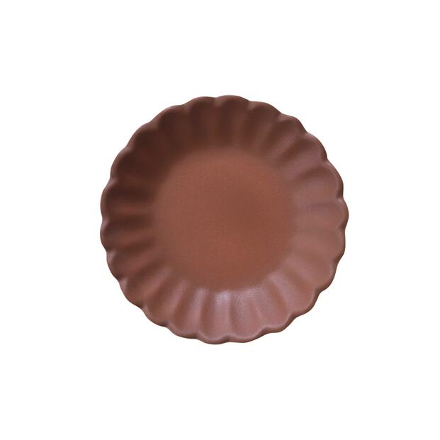 blütenförmiges schälchen jardin de maguelone granatapfel fabricant céramique