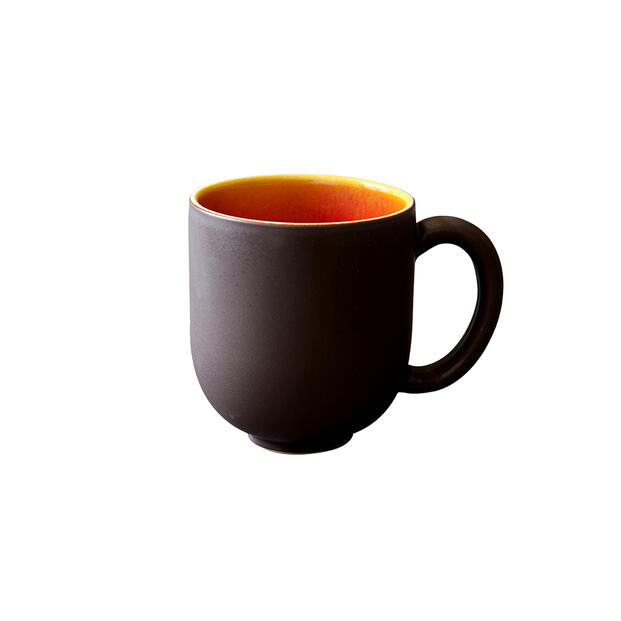 mug tourron orange ceramic manufacturer