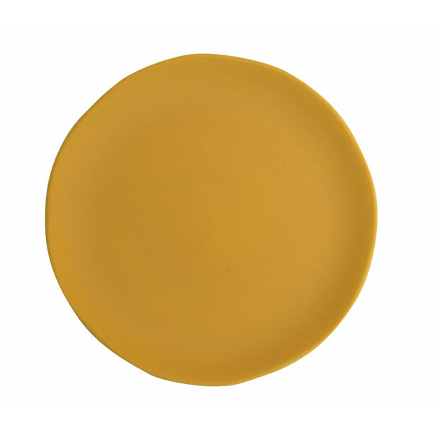 teller l jardin de maguelone curcuma fabricant céramique