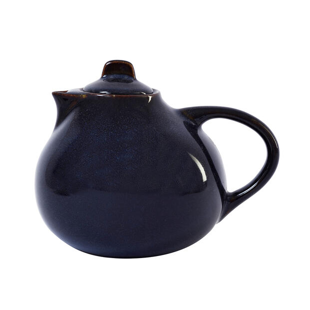 teapot tourron indigo ceramic manufacturer
